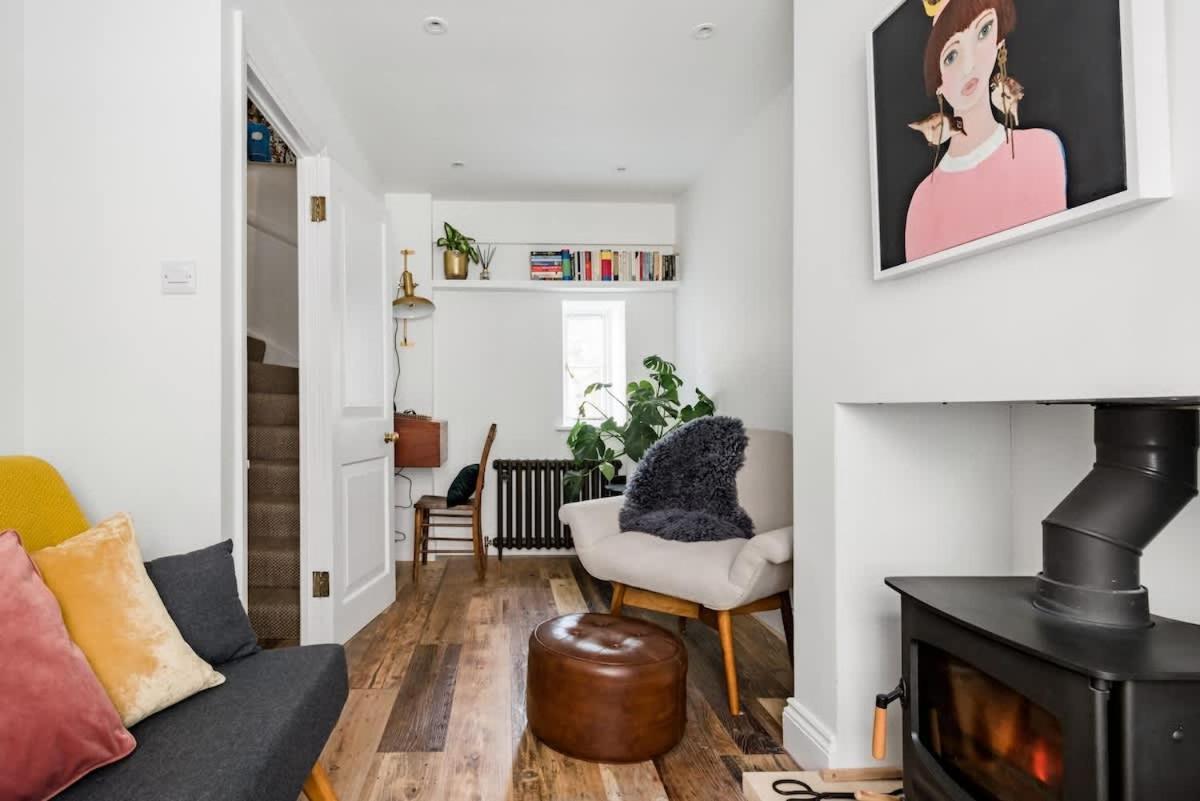 Central Georgian Townhouse With Free Parking Bath Exterior foto