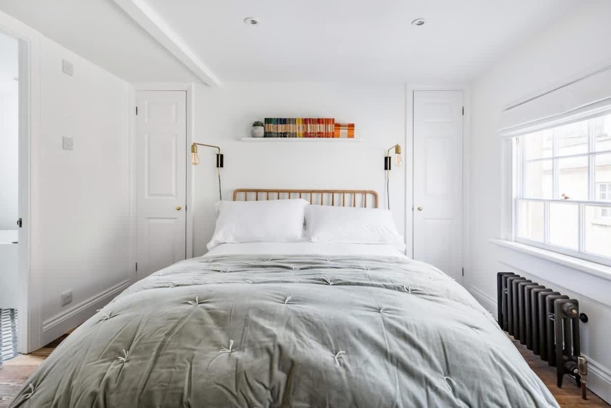 Central Georgian Townhouse With Free Parking Bath Exterior foto